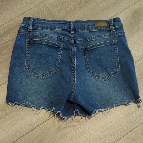 Denim Blue Women's Shorts - Picture 10 of 15